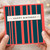 Birthday Card, Bold Striped Modern Greeting Card