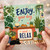 Birthday Card, Enjoy Your Day Card, Plant Lover Greeting Card