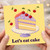 Birthday Card, Let's Eat Cake