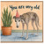 Birthday Card, You Are Very Old Greyhound Card