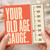 50th Birthday Card, Your Old Age Gauge Design