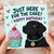 Birthday Card, Just Here for the Cake Happy Birthday Card