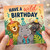 Birthday Card, Cute Safari Animals Birthday Card