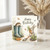 Birthday Card, Cute Hedgehog and Bunny Happy Birthday Card, Garden Animal Birthday Card