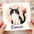 Birthday Card, Cancer Zodiac Cat Card