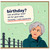 Birthday Card, Grumpy Older Woman Humour Card