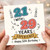 50th Birthday Card, 21 With 29 Years Experience Funny Birthday Card