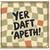 Birthday Card, Yer Daft 'Apeth!