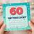 60th Birthday Card, Funny 60 Years Old Card, Getting Lucky Means Remembering Where You Put Your Glasses