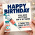 Birthday Card, Humorous Medical Happy Birthday Card, You Are Getting On A Bit Now, I Think You Could Do With The Substance
