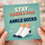Birthday Card, Stay Young & Cool with Our Ankle Socks