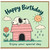Birthday Card, Cute Puppy na House Birthday Card