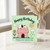 Birthday Card, Cute Puppy na House Birthday Card