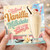 Birthday Card, National Vanilla Milkshake Day Card