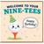 9th Birthday Card, Golf Nine - Tees Birthday Card