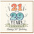 50th Birthday Card, 21 With 29 Years Experience Funny Happy 50th Birthday Card