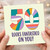 50th Birthday Card, Looks Fantastic On You