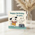 Cute Dancing Puppy Birthday Card - 'happy birthday to you...' with Boombox and Music Notes - Fun Cartoon Dog Design for Kids, Friends & Dog Lovers