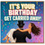 Birthday Card, It’s Your Birthday Get Carried Away Funny Couple Card