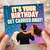 Birthday Card, It’s Your Birthday Get Carried Away Funny Couple Card