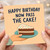 Birthday Card, Happy Birthday Now Pass The Cake Funny Cake Lover Card