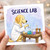 Birthday Card, Cute na Scientist Greeting Card