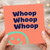 Birthday Card, Whoop Whoop Whoop Funny Greeting Card