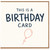 Birthday Card, This Is A Birthday Card with Balloon Design