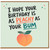 Birthday Card, Cheeky Peachy Bum Birthday Card
