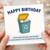 Birthday Card, Happy Birthday Recycling Bin Humour Card