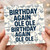 Football Chant Birthday Card - 'Birthday Again Ole Ole' Funny Card for Football Fans