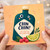 Birthday Card, Funny Gin Lover Greeting Card, Chin Chin Cheers Card
