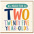 25th Birthday Card, As Much Fun As Two Twenty - Five Year - Olds Card