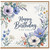 Birthday Card, Happy Birthday to You Floral Watercolour Greeting Card