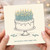 Birthday Card, We’re Going to Need a Bigger Cake Humorous Cake Card