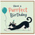 Birthday Card, Cute Cat Purrfect Birthday Card