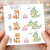 Birthday Card, Funny Fox and Dragon Birthday Candle Joke Greeting Card
