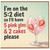 5th Birthday Card, I'm on the 5:2 Diet So I'll Have 5 Pink Gins & 2 Cakes Please
