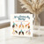 Birthday Card, Cute Animal Birthday Greeting Card
