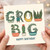 Birthday Card, Plant Lover Botanical Typography Card