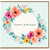 Birthday Card, Floral Wreath Birthday Card