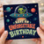 Birthday Card, Have an Unforgettable Birthday Alien Spaceship Space Card