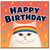 Birthday Card, Funny Cat Rainbow Headband Birthday Card