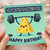 Birthday Card, The Weight Is Finally Over Funny Cheese Lifting Weights Card