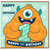 1st Birthday Card, Cute Monster Happy 1st Birthday Card