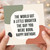 Birthday Card, The World Got A Little Brighter The Day You Were Born, Modern Abstract Birthday Greeting Card