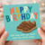 Birthday Card, Funny Happy Birthday Card with Velcro Shoes Design
