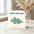Birthday Card, Funny Triceratops Dinosaur Card