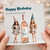 Birthday Card, Rose the Day Away Wine Themed Birthday Card