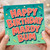 Birthday Card, Happy Birthday Mardy Bum Card